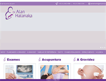 Tablet Screenshot of alanhatanaka.com.br